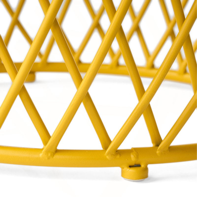 Table d'appoint Alamera 19,75, Jaune