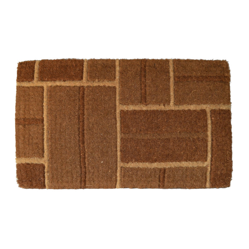 Tapis d'entrée antidérapant Verrill, Rectangle 1 pi 6 po x 2 pi 6 po