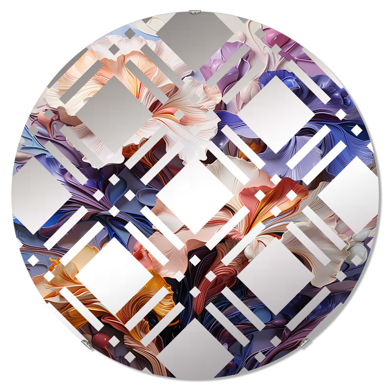 Burlie Circle Mirror, 23.6" x 23.6"