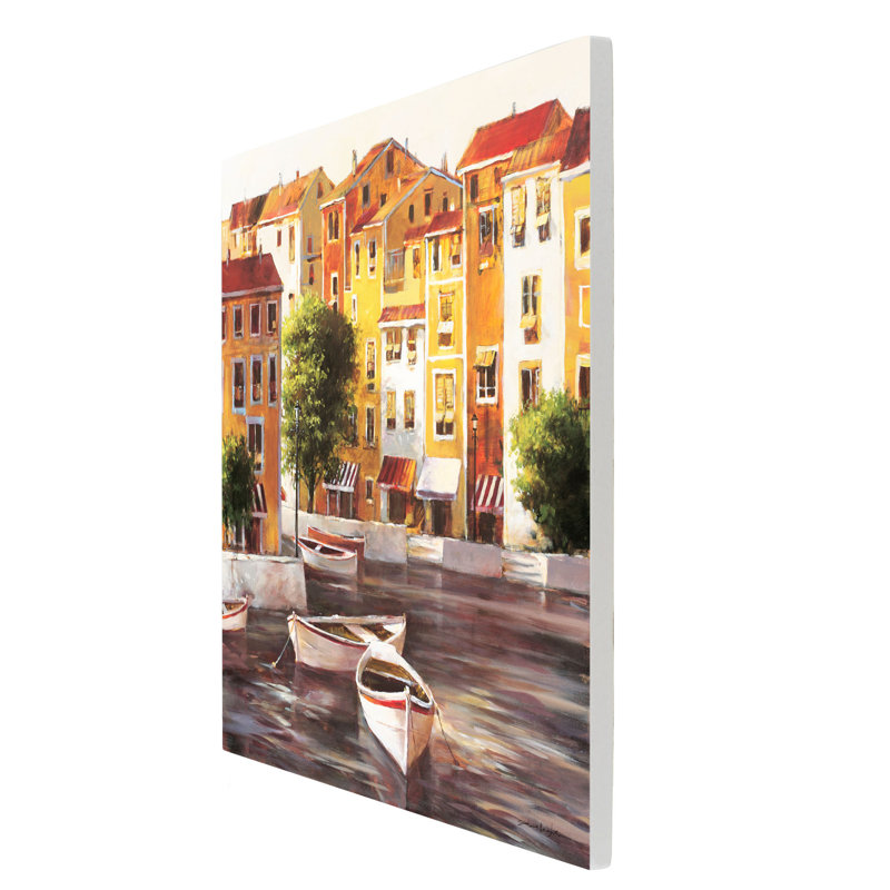 BRENT HEIGHTON Traditional Cities & Countries Wall Decor on Ceramic