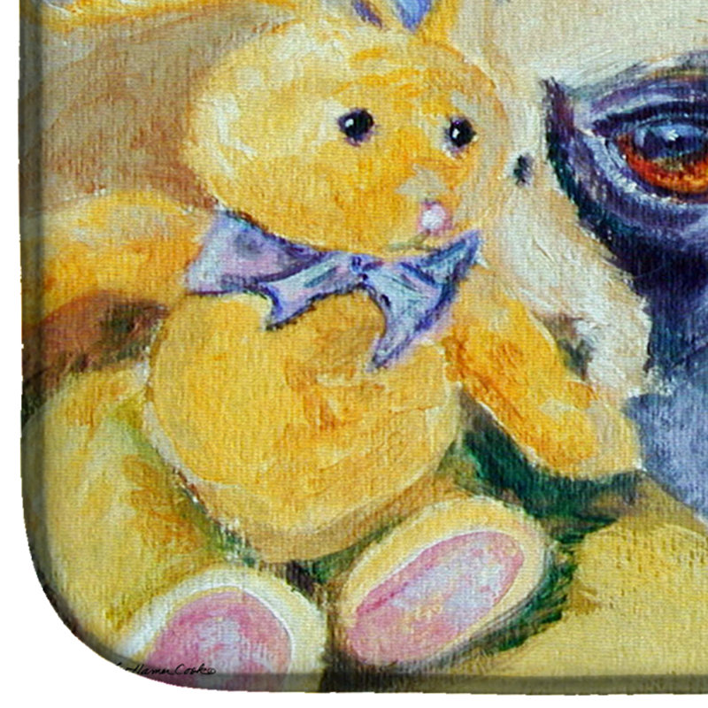 Tapis de séchage lapin carlin lapin