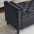 Ottoman with 2 Pillows, Nailhaed Trim and Storage Compartment-1193621378