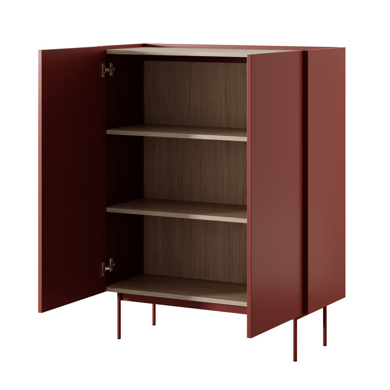 97cm Sideboard, Red
