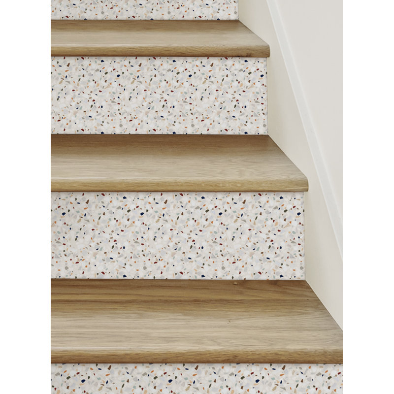 Autocollants Terrazzo, L 7,5 po x L 48 po