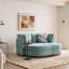 Taneiqua Modern 145.54cm W 2 Seater Chenille Sofa with Modular Design-1695663927