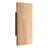10.6" Modern Farmhouse Rectangular Wood LED Flush Mount Ceiling Light