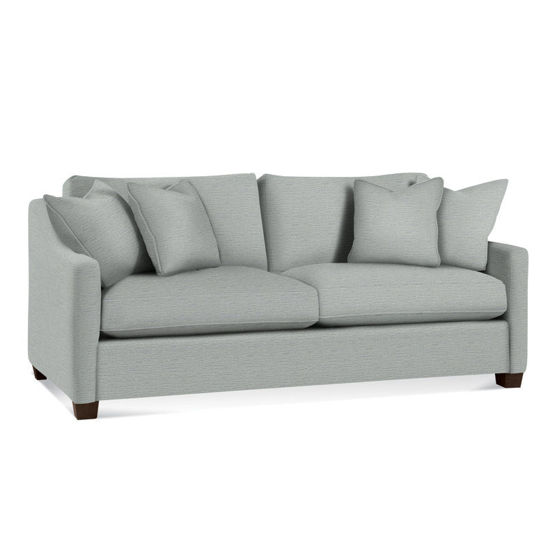Oliver Sofa, Brown Geometric, 0456-33, Java