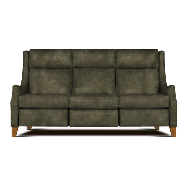 Talisman Reclining Sofa, Terra Sundance Genuine Leather