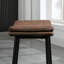 Hallettsville Upholstered Counter Stool with Metal Frame-1089292456