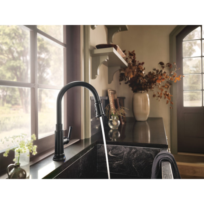 Rook® SmartTouch® Pull Down Touch  Single Handle Kitchen Faucet, Polished Gold