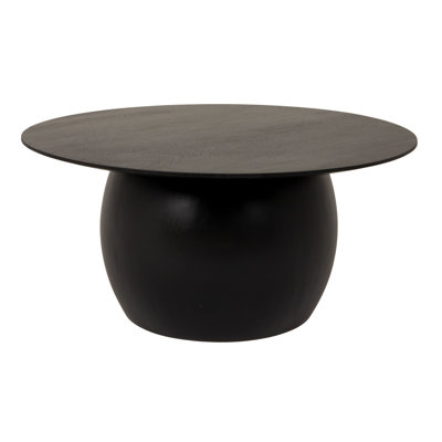 Modern Mango Wood Round Accent Table