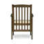 Chaise de salle à manger en acacia, 2 pièces avec 2 coussins-788643844-788643899