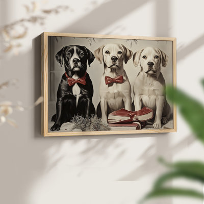 Chirstmas Art-DCCCLXXXVII -Framed Print - Restickable