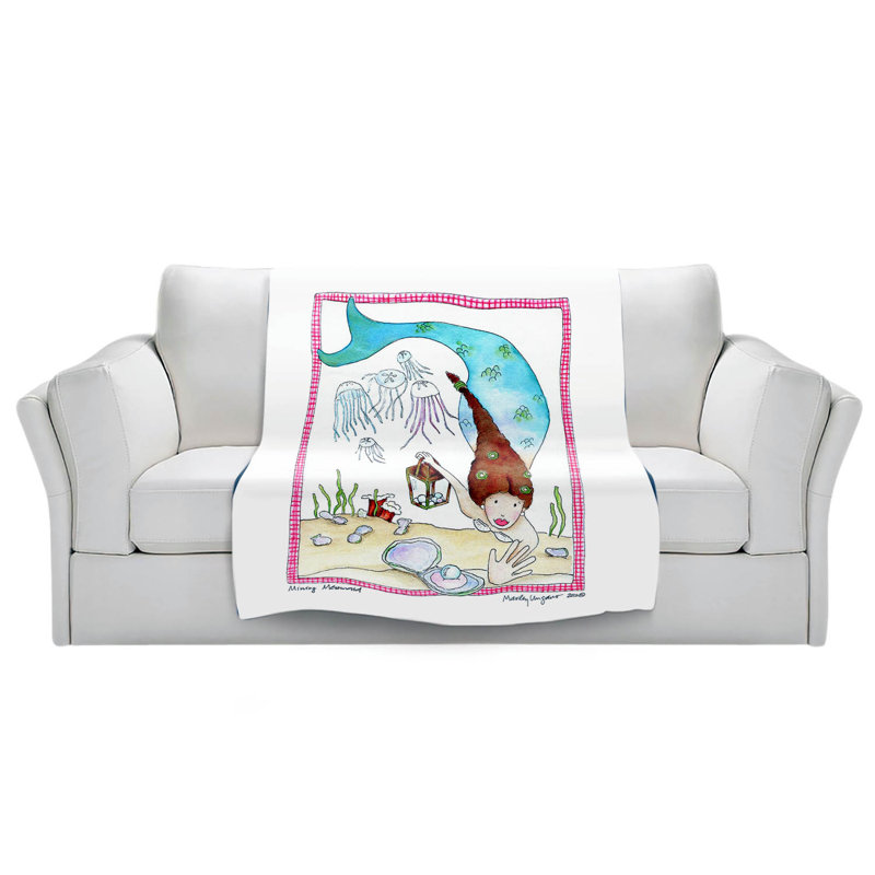  Couverture Mining Mermaid, 68 po x 80 po