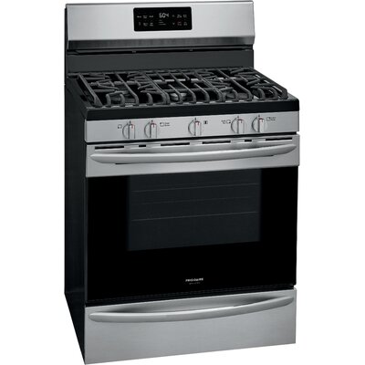 Frigidaire Gallery 30'' 5 cu. ft. Freestanding Gas Range with Convection Oven -  GCRG3038AF