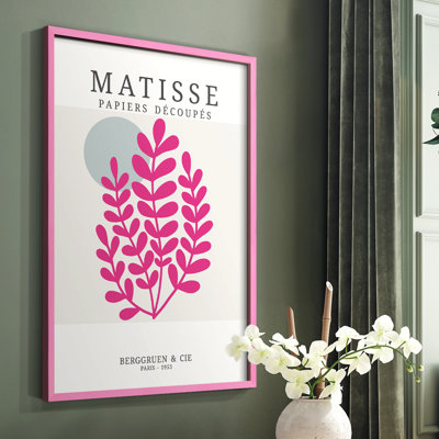 Matisse CD XXI, reproduction encadrée - bois massif