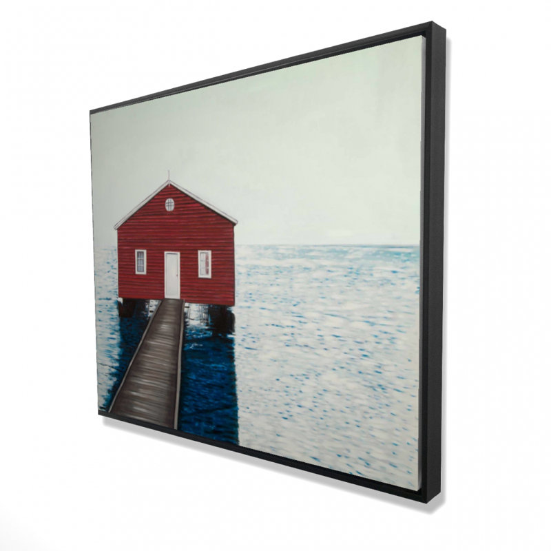 " Boathouse ", 48" H x 60" W