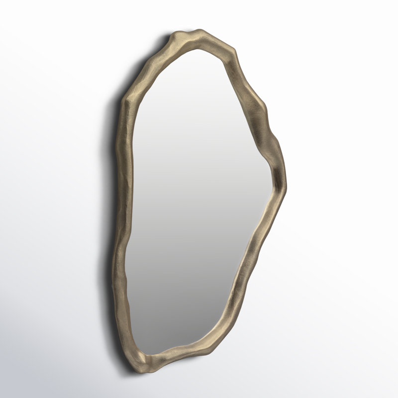 Miroir organique en aluminium moulé