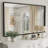 Aevar Tempered Glass and Aluminum Alloy Framed French Cleat Mounted Wall Mirror with 5-Year Warranty-384154438-397524569