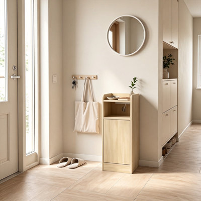 25 cm W Particle Board Bedside Table