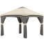 Tente à auvent escamotable avec filet Outsunny-125149726