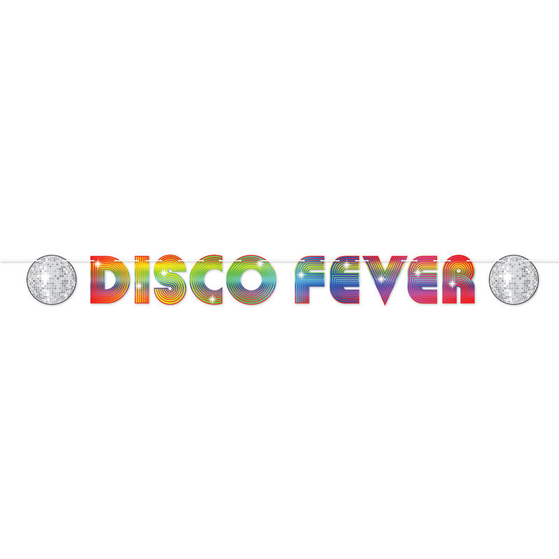 Banderole 70's Disco Fever