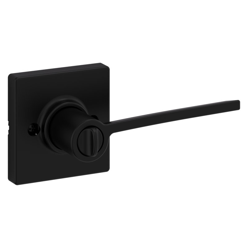 Ladera Bed/Bath Lever, Matte Black