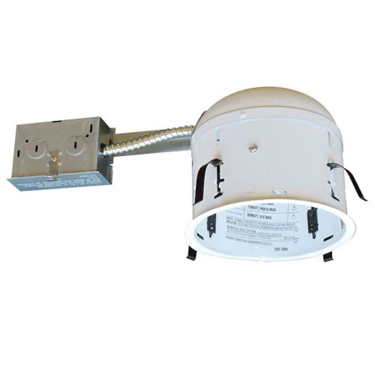 Air-Tight IC Rated Remodel Recessed Lighting Housing