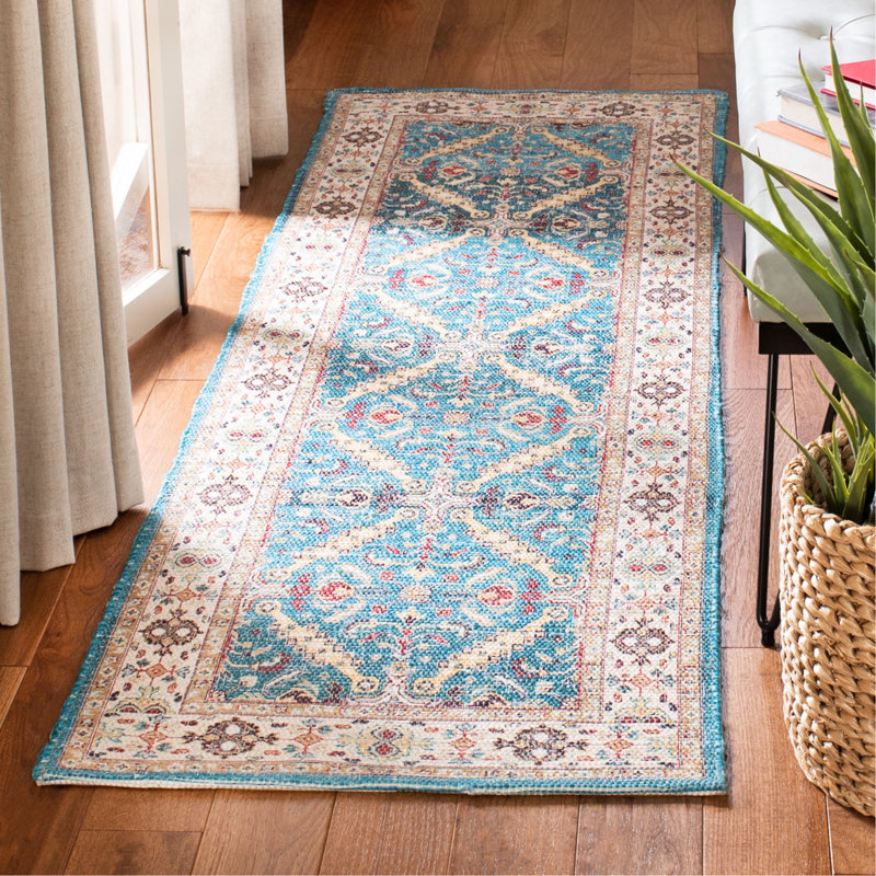 Joppatowne Hand Loomed Performance Oriental Rug, Runner 2'3" x 8'