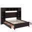 Lit double en bois avec armoire-1551251912