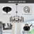 Black Geometric Pendant Light