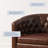Zeniyah 28.25 Wide Faux Leather Barrel Chair-858419858