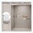 44-48 in. W x 72 in. H Double Sliding Shower Door, Semi-frameless Bypass Bathroom Sliding Door with 1/4" (6mm) Tempered Glass for Walk-in Shower, Chrome 24D03-48CX