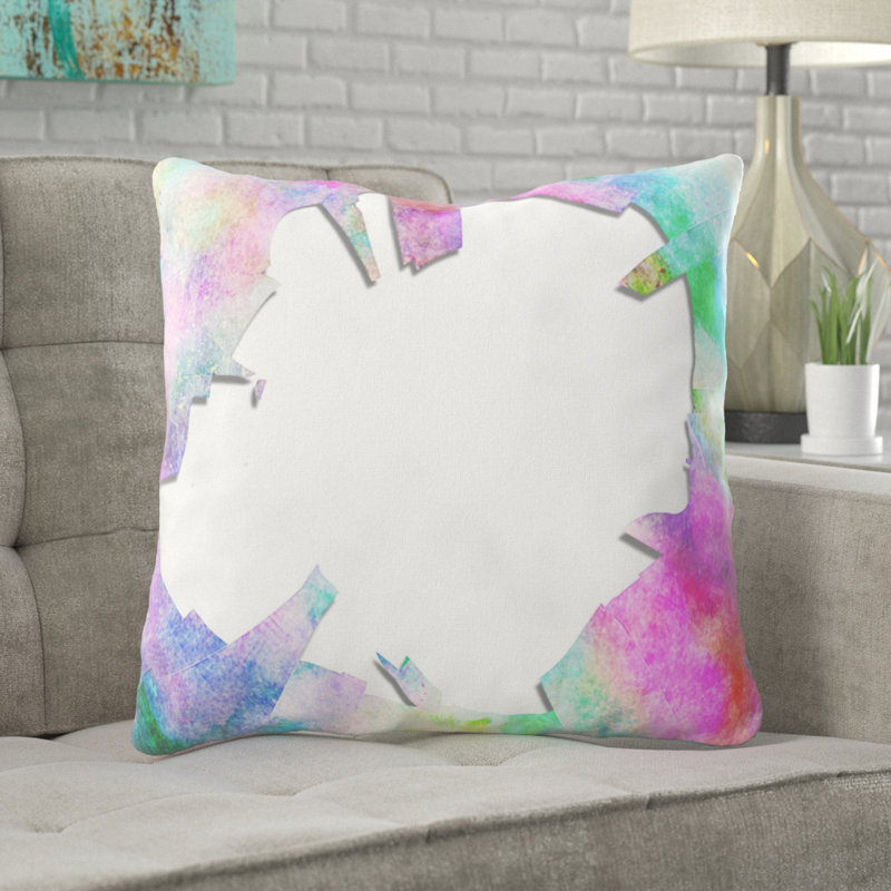 Coussin décoratif Erkson, Microsuède, Intérieur 