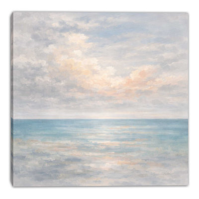 Cloudbreak Sea Wrapped Canvas Wall Art