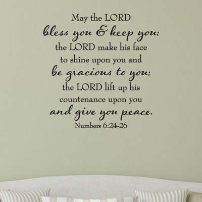 Text & Numbers Wall Decal