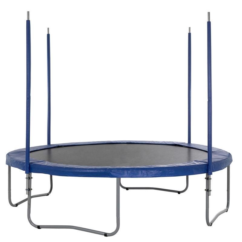 Machrus Upper Bounce 4 Straight Trampoline Safety Enclosure Poles w/ Hardware-Outdoor Accessories