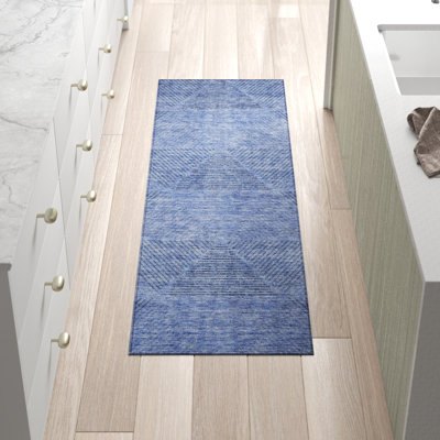 Lummus Washable Geometric Indoor / Outdoor Rug