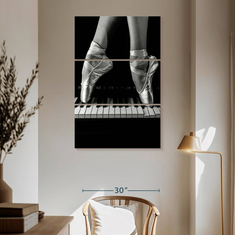 Enn Piano Ballet, H 65 po x l 42 po