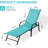 Outdoor Lounge Chaise, 5-Position Chaise Lounge with Armrests, Sun Tanning Chair Lounger for Deck, Backyard, Beach & Poolside-742060560