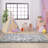 Antonije Tie Dye Shag Area Rug-572403675-549411868