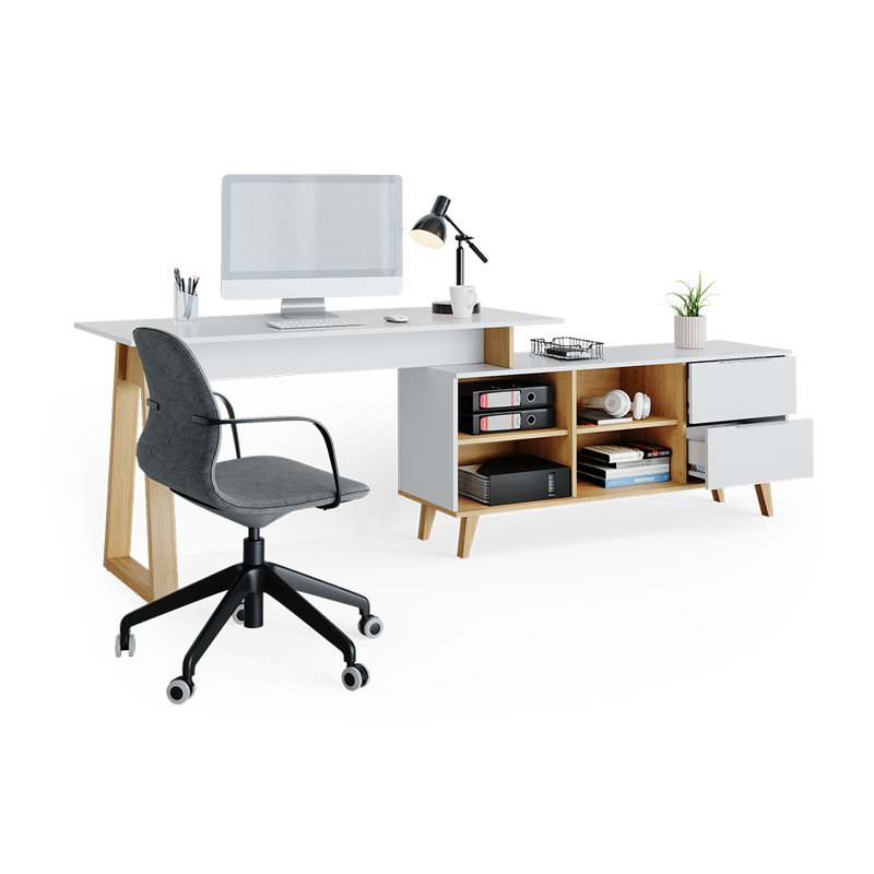 Cadence L-Shape Desk