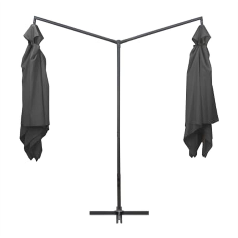 Carvis Market Parasol, Grey