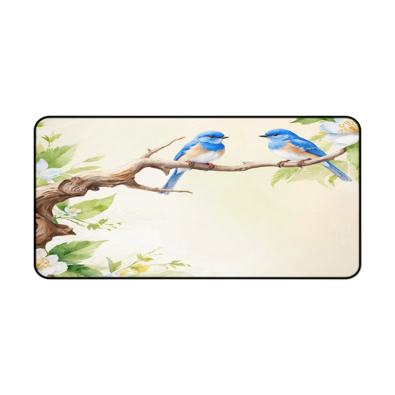 Polyester Desk Pad, 14.4x12.1