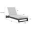 Chaise longue d'extérieur en aluminium KOVA (ensemble double convertible, ensemble de 2)-1913863628-1913863629