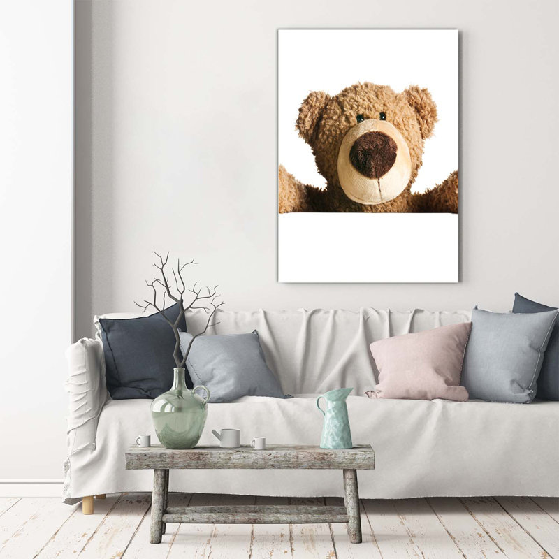 Teddy Bear - Wrapped Canvas Print