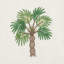 Palmetto Beach Embroidery Fabric