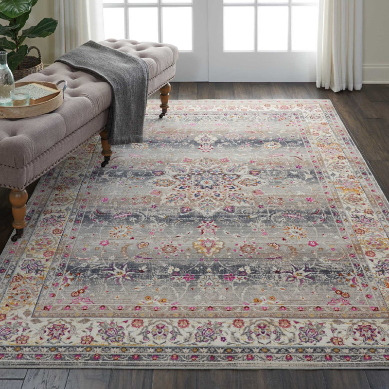 Lowndes Oriental Indoor Rug, Rectangle 4' x 6'
