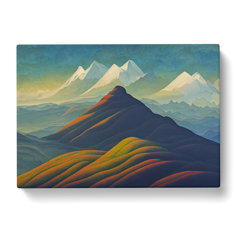 Royal Mountain - Wrapped Canvas Print, 35cm H x 50cm W x 3cm D