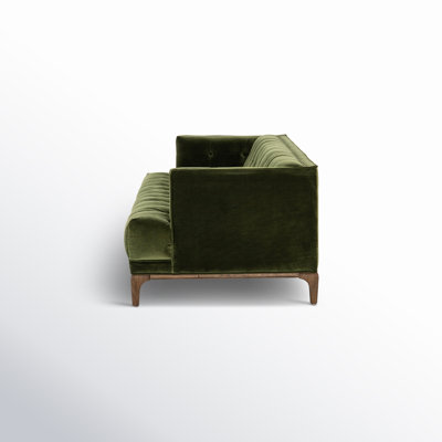 Bari 91'' Tufted Tuxedo Sofa